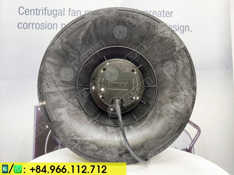 EBMPAPST R3G355-RP23-33 - EC Centrifugal Fan, 48VDC, 355mm