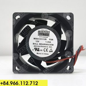 MECHATRONICS MS6038H12B FSR - Inverter Fan, 12VDC, 60x60x38mm