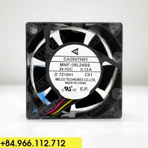 MELCO MMF-06L24SS - Inverter Fan, 24VDC, 60x60x25mm