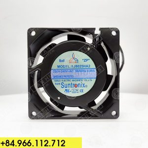 SUNTRONIX SJ8025HA2 - AC AXIAL FAN, 220-240VAC, 80x80x25mm