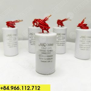 Tongyu CBB60 12uF, 450VAC - Motor Capacitor