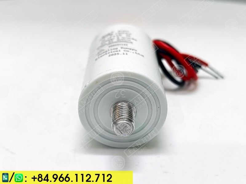 Tongyu CBB60 6uF, 450VAC - Motor Capacitor