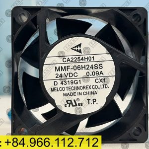 MELCO MMF-06H24SS-CX1 - Inverter Fan, 24VDC, 60x60x25mm