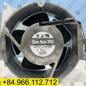 SANYO DENKI 9EC2048A001 - Inverter Fan, 48VDC, 200x70mm