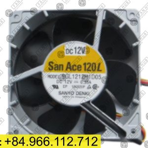 SANYO DENKI 9GL1212H1D05 - Inverter Fan, 12VDC, 120x120x38mm