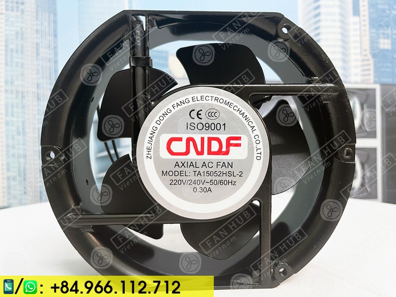 CNDF TA15052HSL-2 - Fan For Cabinet, 220-240VAC, 172x150x51mm