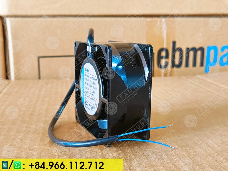 EBMPAPST 8556N - Inverter Fan, 230VAC, 80x80x38mm