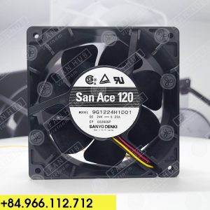 Sanyo Denki 9G1224H1D01 - Inverter Fan, 24VDC, 120x120x38mm