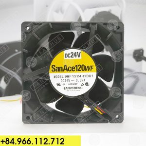 Sanyo Denki 9WF1224H1D01 - Inverter Fan, 24VDC, 120x120x38mm