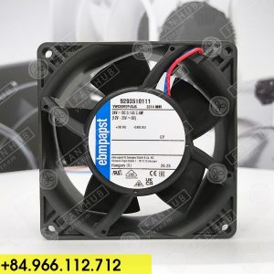 EBMPAPST 3314NHH - Inverter Fan, 24VDC, 92x92x32mm