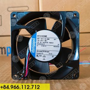 EBMPAPST 4114N/2H6P - Inverter Fan, 24VDC, 120x120x38mm