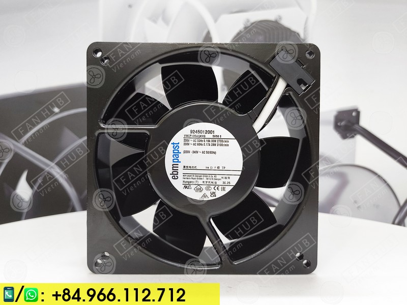 EBMPAPST 5656S - AC Axial Fan, 230VAC, 135x135x38mm