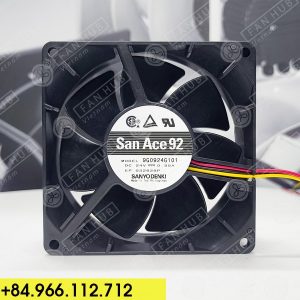 SANYO DENKI 9G0924G101 - Inverter Fan, 24VDC, 92x92x38mm