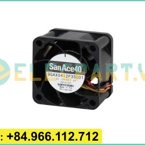 SANYO DENKI 9GAX0412P3S001 - Inverter Fan, 12VDC, 40x40x28mm