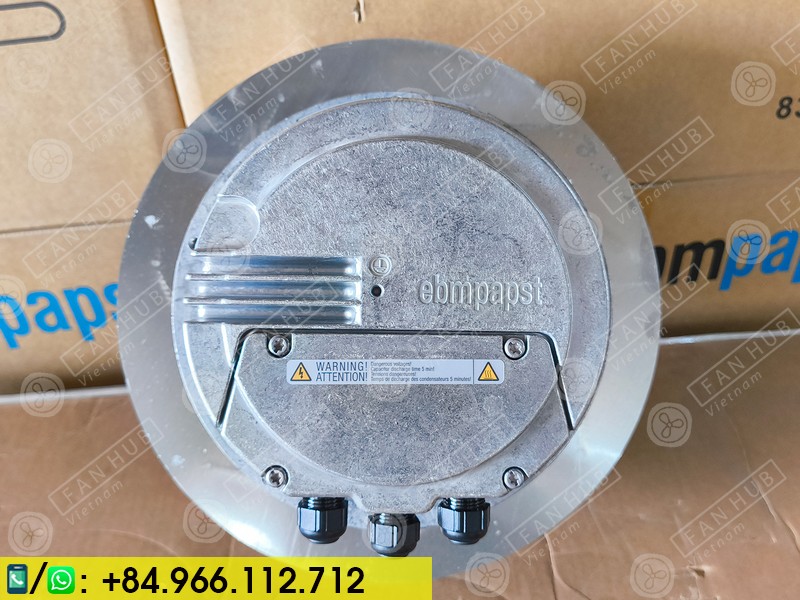 EBMPAPST R3G250-AY11-C1 - Fan For FFU, 3 Phase, 380~480VAC, 1100Pa, 3095m³/h