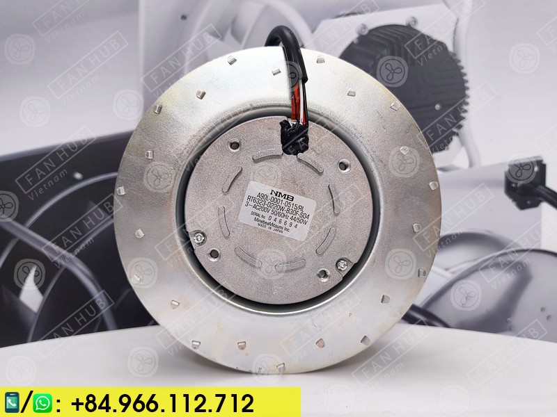 NMB RT6323-0220W-B30F-S04 - Cabinet Fan, 3Pha, 200VAC, 160mm