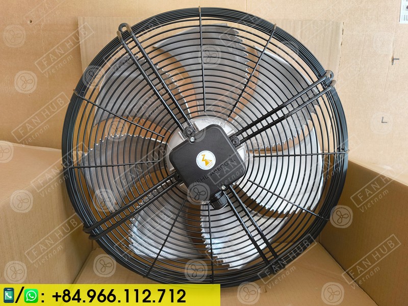 ZIEHL-ABEGG FN050-4EK.4I.V7P1 - AC Axial Fan, 230VAC, 500mm