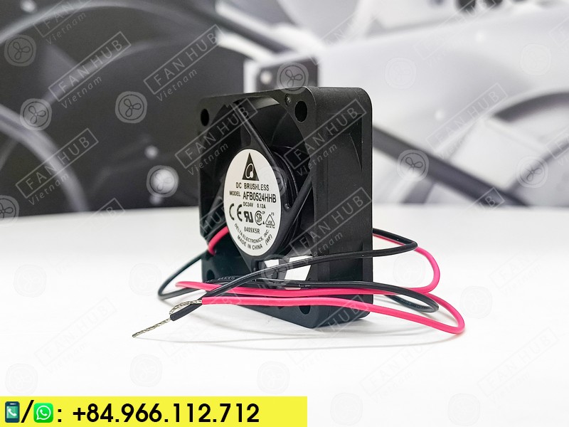 DELTA AFB0524HHB - Inverter Fan, 24VDC, 50x50x15mm