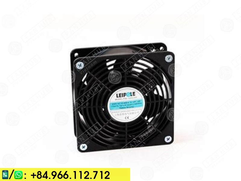LEIPOLE F2E-120S-24 - Inverter Fan, 24VDC, 120x120x38mm