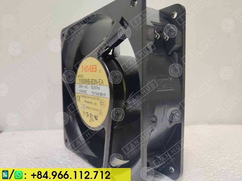 NMB 11938MB-B3N-EA - Cabinet Fan, 230VAC, 120x120x38mm