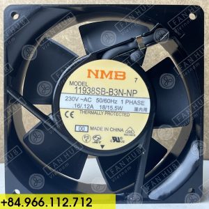 NMB 11938SB-B3N-NP - Cabinet Fan, 230VAC, 120x120x38mm