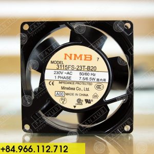 NMB 3115FS-23T-B20 - Cabinet Fan, 230VAC, 80x80x38mm