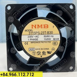 NMB 3115PS-23T-B30 - Cabinet Fan, 230VAC, 80x80x38mm