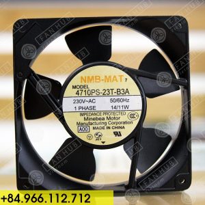 NMB 4710PS-23T-B3A - Cabinet Fan, 230V, 120x120x25mm