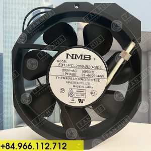NMB 5915PC-20W-B20-S05 - Cabinet Fan, 200VAC, 172x150x38mm