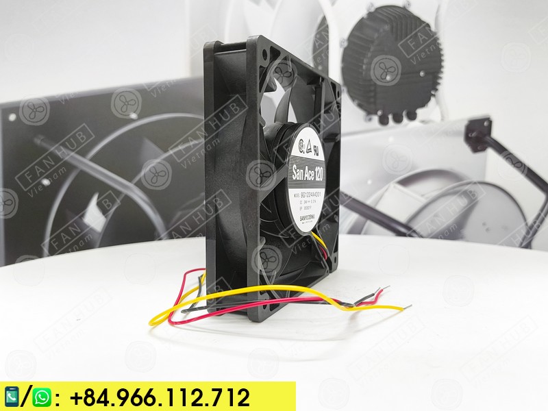 Sanyo Denki 9G1224A4D01 - Inverter Fan, 24VDC, 120x120x25mm