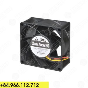 Sanyo Denki 9HV0824P1G003 - Inverter Fan, 24VDC, 80x80x38mm