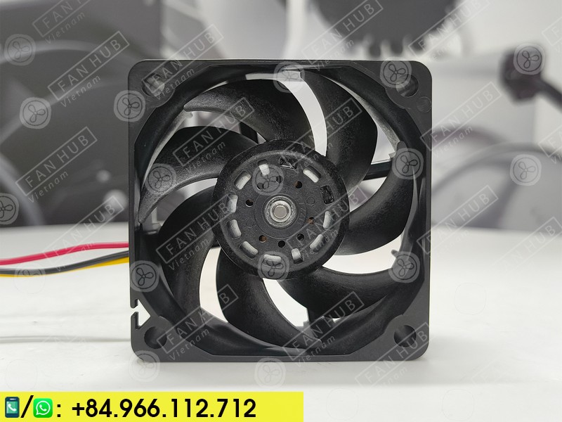 Sanyo Denki 9RA0648J4001 - Inverter Fan, 48VDC, 60x60x25mm