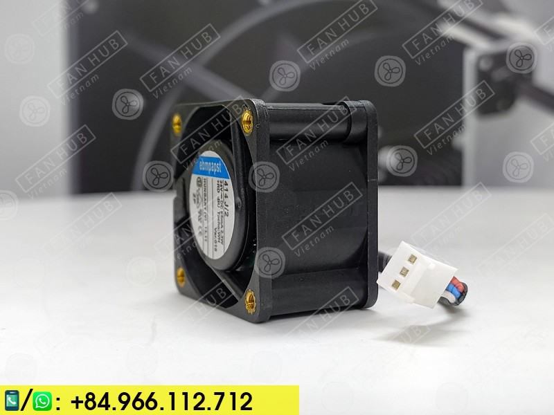 EBMPAPST 414J/2 - Inverter Fan, 24VDC, 40x40x25mm