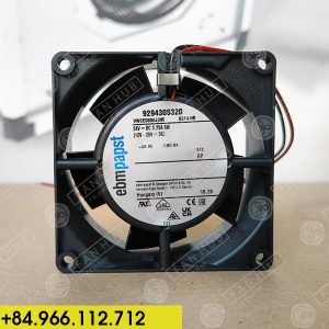 EBMPAPST 8314HR - Inverter Fan, 24VDC, 80x80x32mm