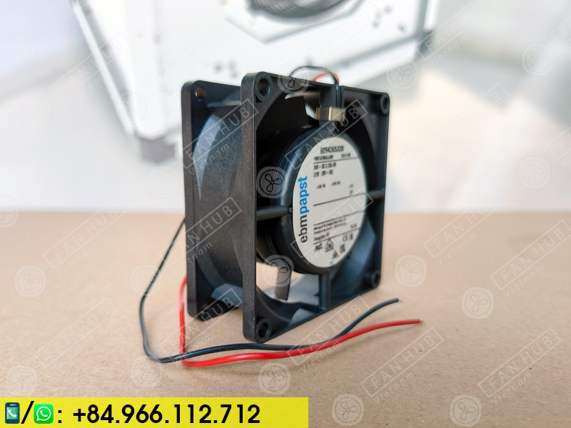 EBMPAPST 8314HR - Inverter Fan, 24VDC, 80x80x32mm