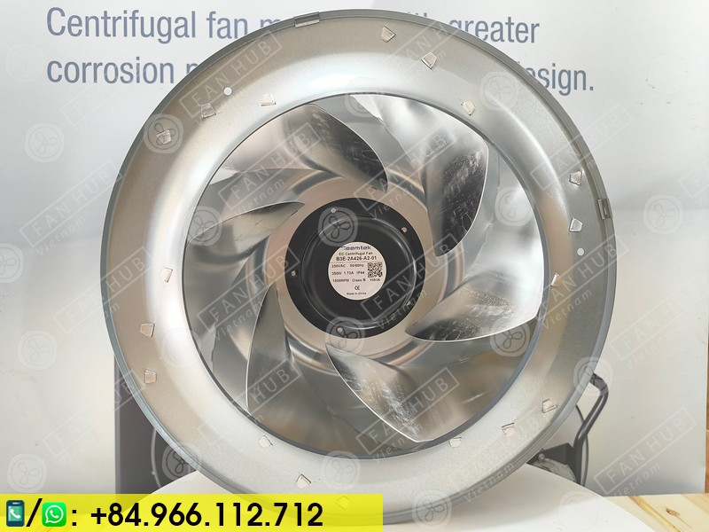 SEEMTEK B3E-2A426-A2-01 - Fan For AHU, 230VAC, 426mm