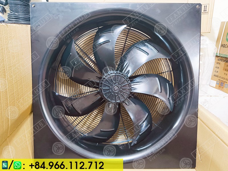 SEEMTEK W6A-3A710-A8-05 - AC Axial Fan, 380VAC, 710mm